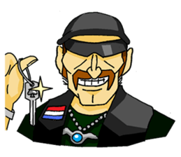 American chopper rider sticker #2369200