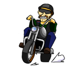 American chopper rider sticker #2369202