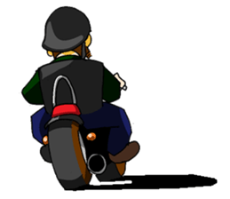 American chopper rider sticker #2369207