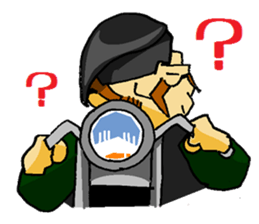 American chopper rider sticker #2369209