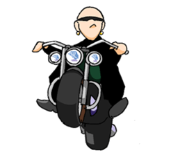 American chopper rider sticker #2369220