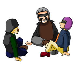 American chopper rider sticker #2369233