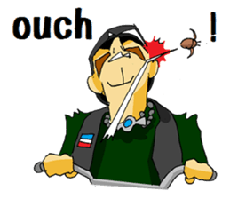 American chopper rider sticker #2369235