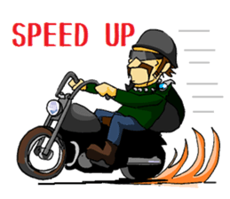 American chopper rider sticker #2369237