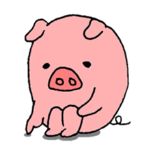 DAILY LIFE OF A PRETTY PIGLET sticker #2369278