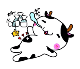 Animal Sticker ~Cow version~ sticker #2369331