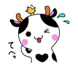 Animal Sticker ~Cow version~ sticker #2369343
