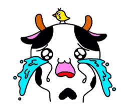 Animal Sticker ~Cow version~ sticker #2369345