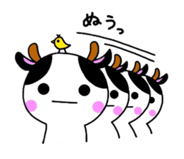 Animal Sticker ~Cow version~ sticker #2369350