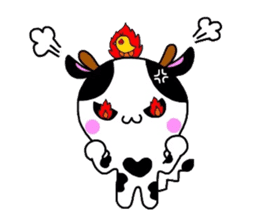 Animal Sticker ~Cow version~ sticker #2369351