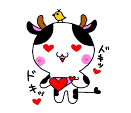 Animal Sticker ~Cow version~ sticker #2369355