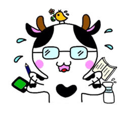 Animal Sticker ~Cow version~ sticker #2369356
