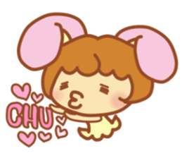 Flap girl Flappy sticker #2369406