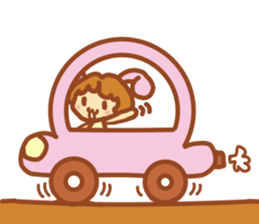 Flap girl Flappy sticker #2369437