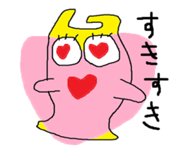 Daily life of the rabbit sticker #2370176