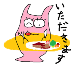 Daily life of the rabbit sticker #2370199