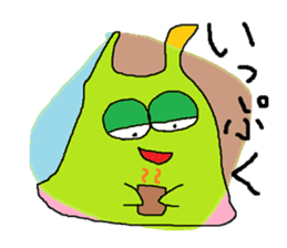 Daily life of the rabbit sticker #2370215