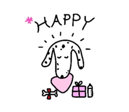 Bull Terrier and Dalmatian sticker #2370604