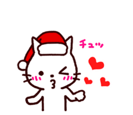 Christmas cats sticker #2370619
