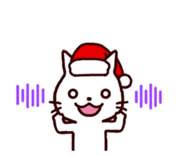 Christmas cats sticker #2370642