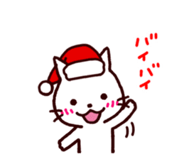 Christmas cats sticker #2370647