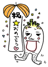 Daikon Ashi-san(fat legged girl) sticker #2371232