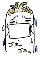 Daikon Ashi-san(fat legged girl) sticker #2371240