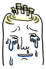 Daikon Ashi-san(fat legged girl) sticker #2371248