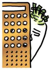 Daikon Ashi-san(fat legged girl) sticker #2371250