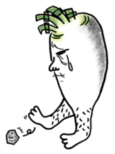 Daikon Ashi-san(fat legged girl) sticker #2371251