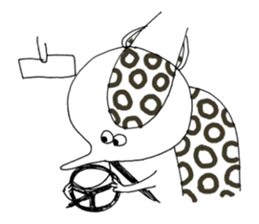 armadillo sticker #2371530