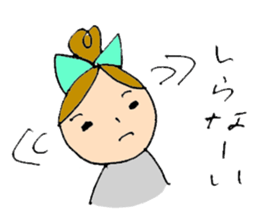 Boys love her. sticker #2371887