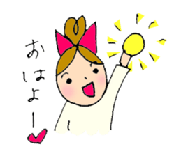 Boys love her. sticker #2371895