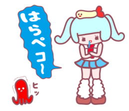 so cute high school girl sticker sticker #2372216