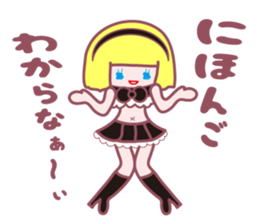so cute high school girl sticker sticker #2372217