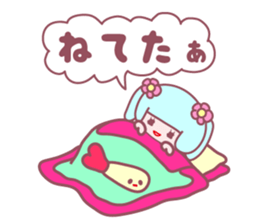 so cute high school girl sticker sticker #2372218