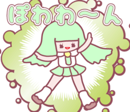 so cute high school girl sticker sticker #2372223