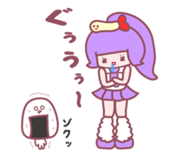 so cute high school girl sticker sticker #2372224