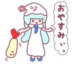 so cute high school girl sticker sticker #2372226