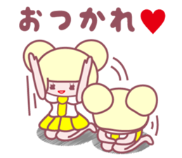 so cute high school girl sticker sticker #2372227