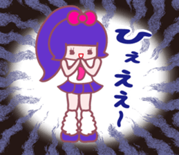 so cute high school girl sticker sticker #2372228