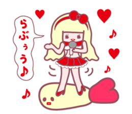 so cute high school girl sticker sticker #2372231