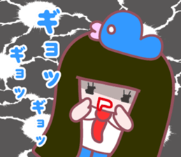 so cute high school girl sticker sticker #2372233