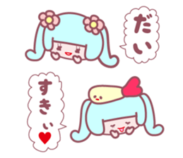 so cute high school girl sticker sticker #2372243