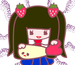 so cute high school girl sticker sticker #2372244