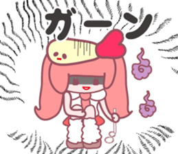 so cute high school girl sticker sticker #2372245