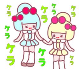 so cute high school girl sticker sticker #2372250