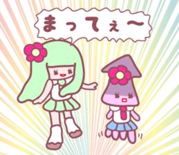 so cute high school girl sticker sticker #2372254