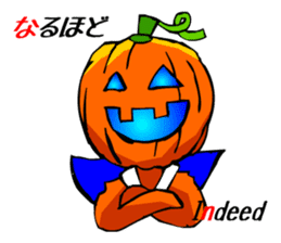 Halloween Scary Helloween Pumpkin Head sticker #2372940