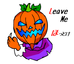 Halloween Scary Helloween Pumpkin Head sticker #2372956